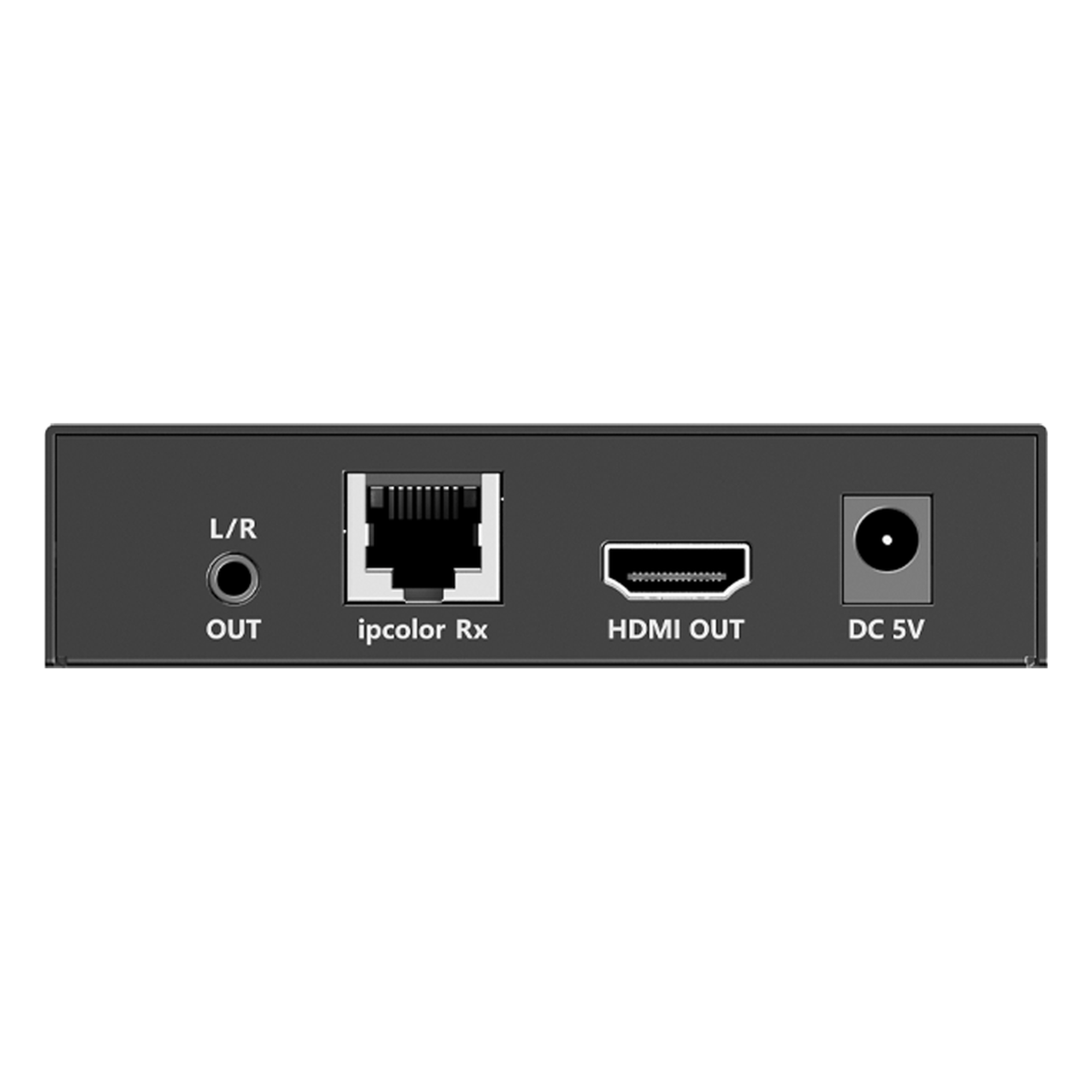 Receptor Compatible para Kit TT582-KVM |4K @60Hz | Cat 6, 6a y 7 | hasta 150 metros | Transmite el Video y Controla tu DVR vía USB a distancia