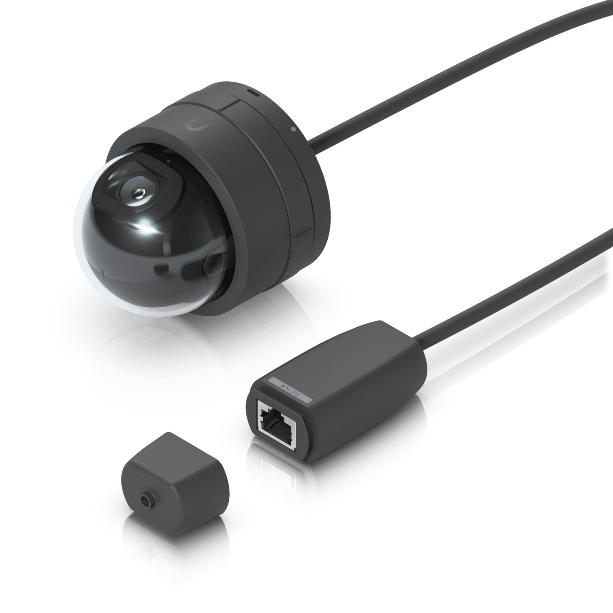 Cámara IP UniFi G5 Domo Ultra Color Negro, Bajo Perfil para Interior, 2K (4MPX), Ángulo Amplio 102.4°, Visión Nocturna IR Hasta 20mts, Detección de Eventos, para Pared o Techo