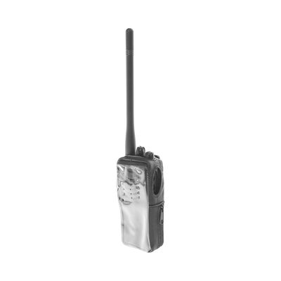 Funda de piel reforzada, cubierta frontal de plástico transparente para TK-2000KV2 y TK-3000KV2