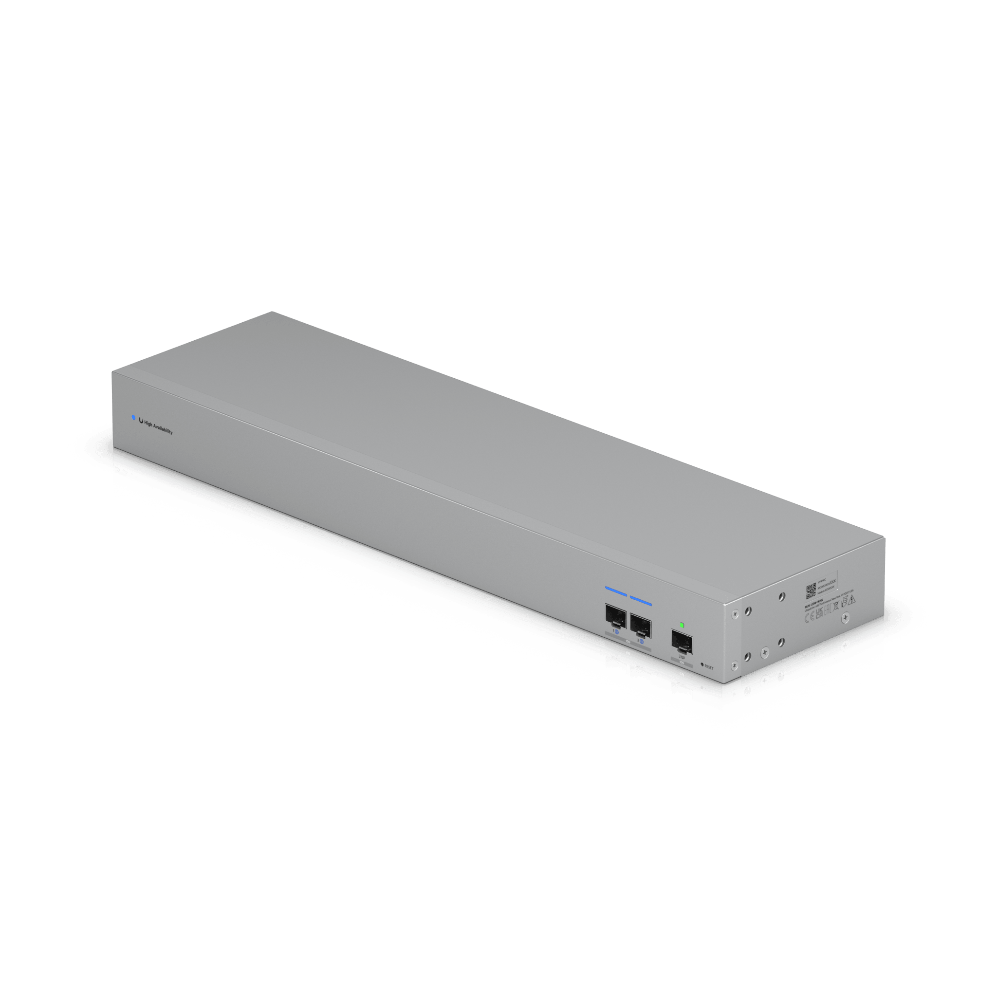 UniFi USW-WAN – Switch WAN Capa 2 con Uplinks SFP+ 10G, Puerto RJ45 GbE y Alimentación CA Redundante para Alta Disponibilidad con UniFi Gateways en Modo Shadow (Rack 1U)