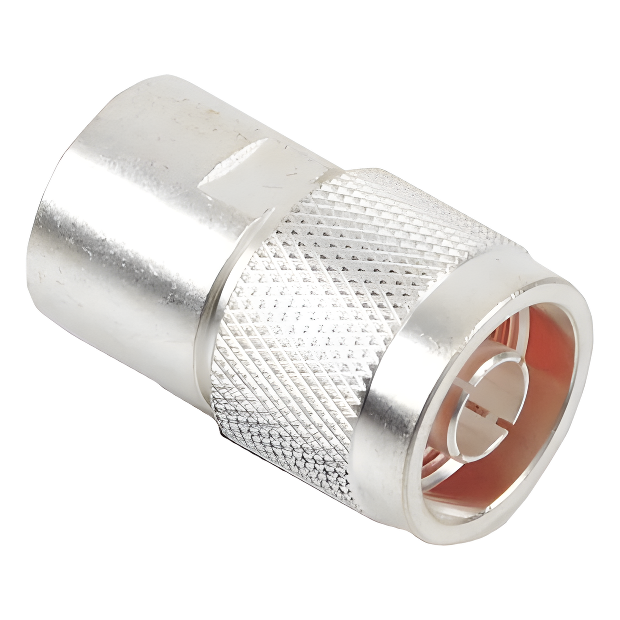 Conector N Macho para Cables con Conductor Central de AWG-11 ó 13, Tipo RG-8/U (BELDEN 8237), RG-213/U (8267), RG-214 (8268). — RF INDUSTRIES,LTD · SKU RFN-1002-1S