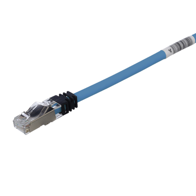 Patch Cord Cat6A, Blindado S/FTP, CM/LS0H, 1 Metro, Color Azul — PANDUIT · SKU STP6X1MBU