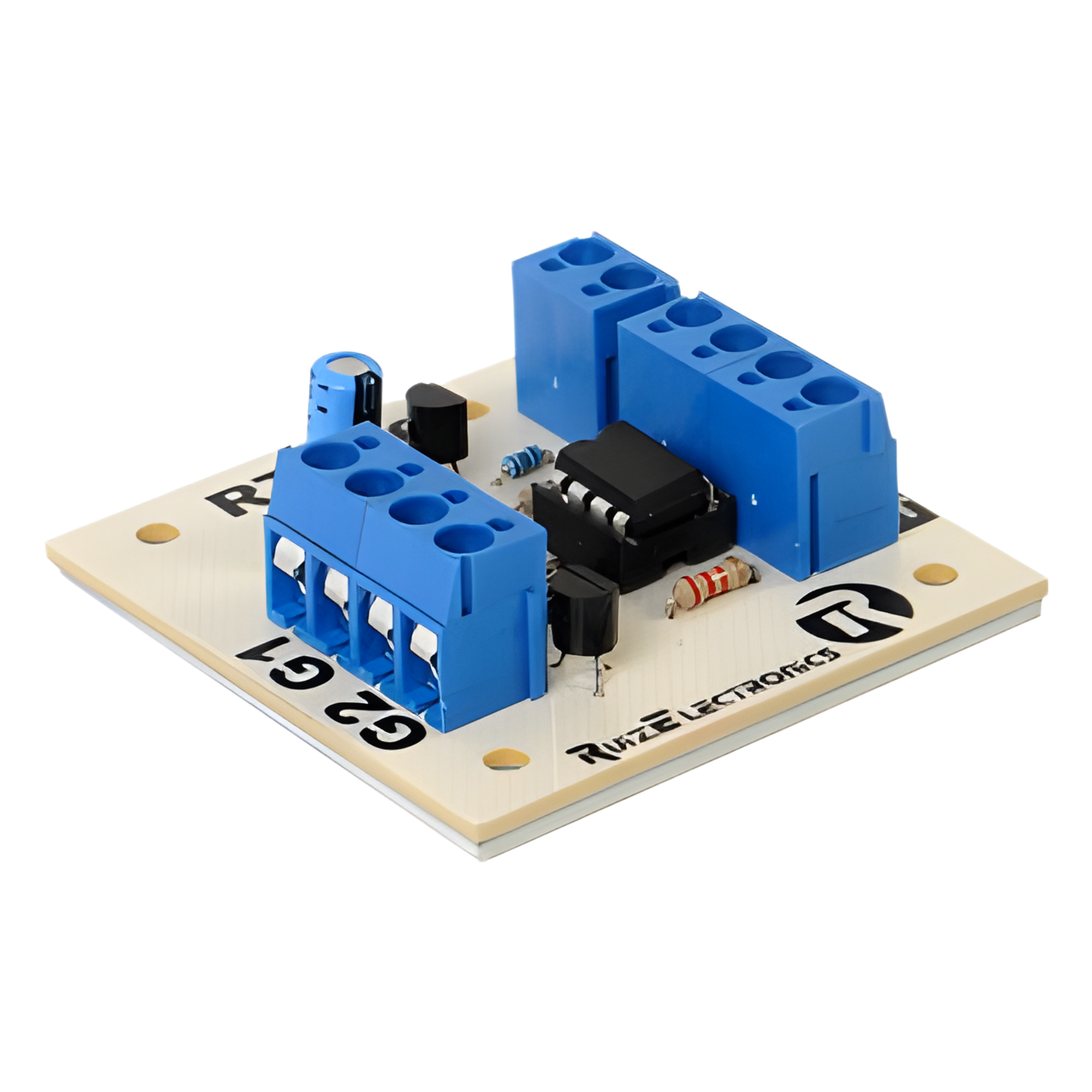 Tarjeta Temporizada a 100mS /2 ENT,2 SAL. para Torniquetes — Ruiz Electronics · SKU RT100