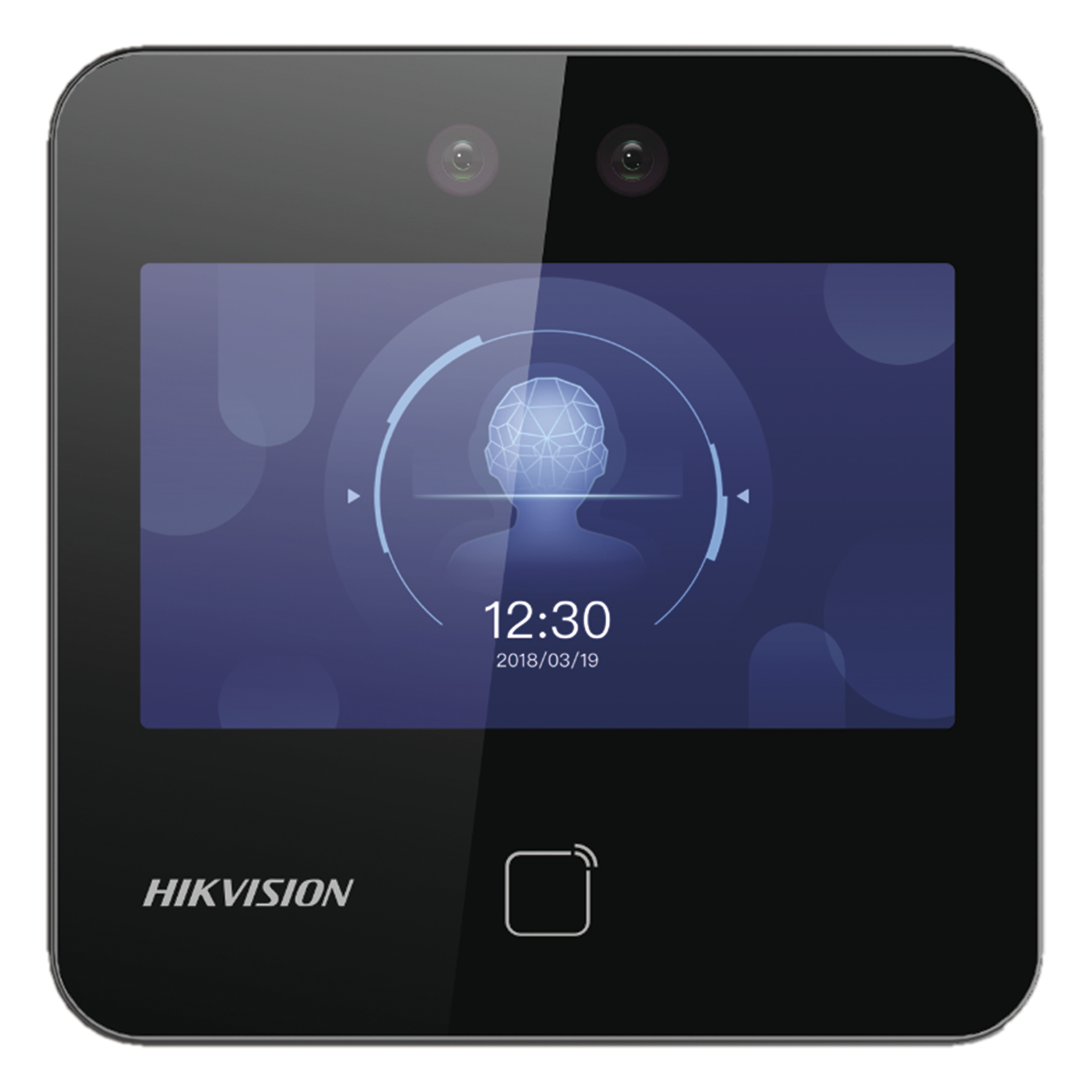 Terminal Min Moe WiFi / Touch de Reconocimiento Facial Ultra Rápido para ASISTENCIA y Control de ACCESO / 1500 Rostros y 3,000 tarjetas / Lee códigos QR / Videoportero / Detección de Cubrebocas / SIP Estandar / HIK-IA — HIKVISION · SKU DS-K1T343MWX
