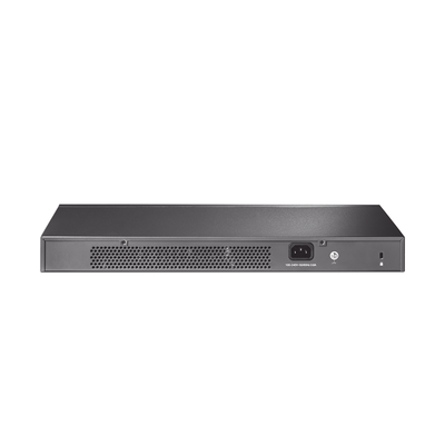 Switch Fibra Óptica L2+ Omada / 8 Puertos SFP+ 10G / 2 Puertos Consola (RJ45 y micro-USB) / Administración Centralizada Omada o Stand-Alone / Multicast IGMP / Calidad de Servicio / Montaje en Rack / Silencioso (sin ventiladores)