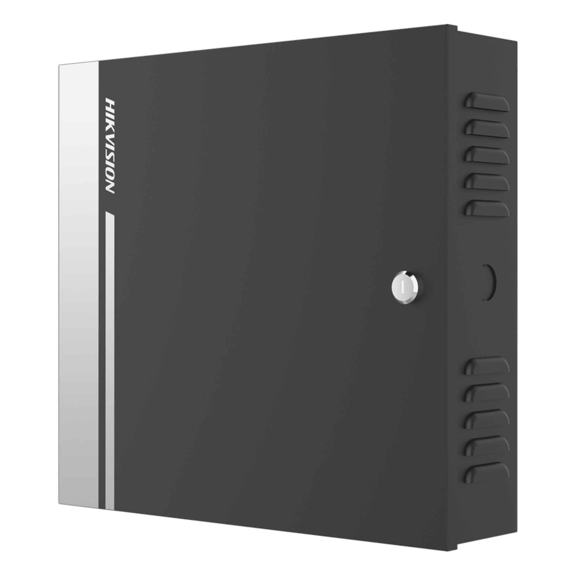 Controlador de Acceso para 1 Puerta y 2 Lectores Wiegand o RS485 / Incluye Gabinete y Fuente de Alimentación 12Vcc/8A / Soporta Batería de Respaldo / Wiegand y RS-485 / 10,000 Tarjetas — HIKVISION · SKU DS-K2811