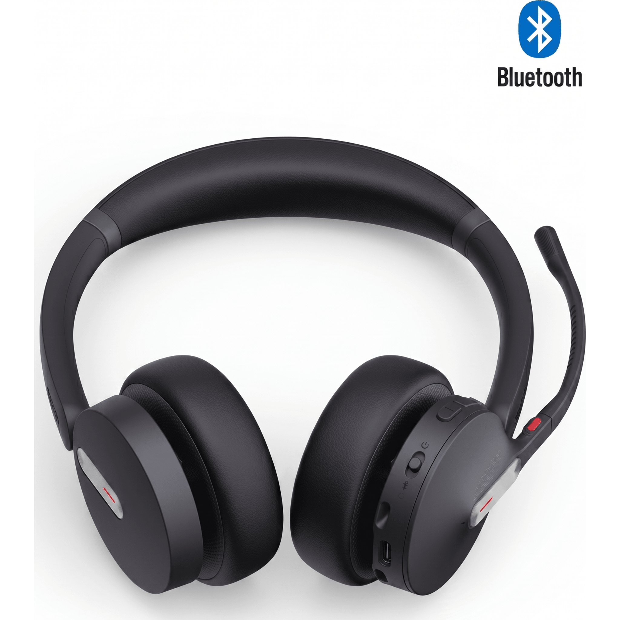 Diadema Bluetooth / Cancelación de Ruido con 3 Micrófonos / Bluetooth 5.3 / Alcance 50 m (164 ft) / Batería 35 Horas / Audio Estéreo UC