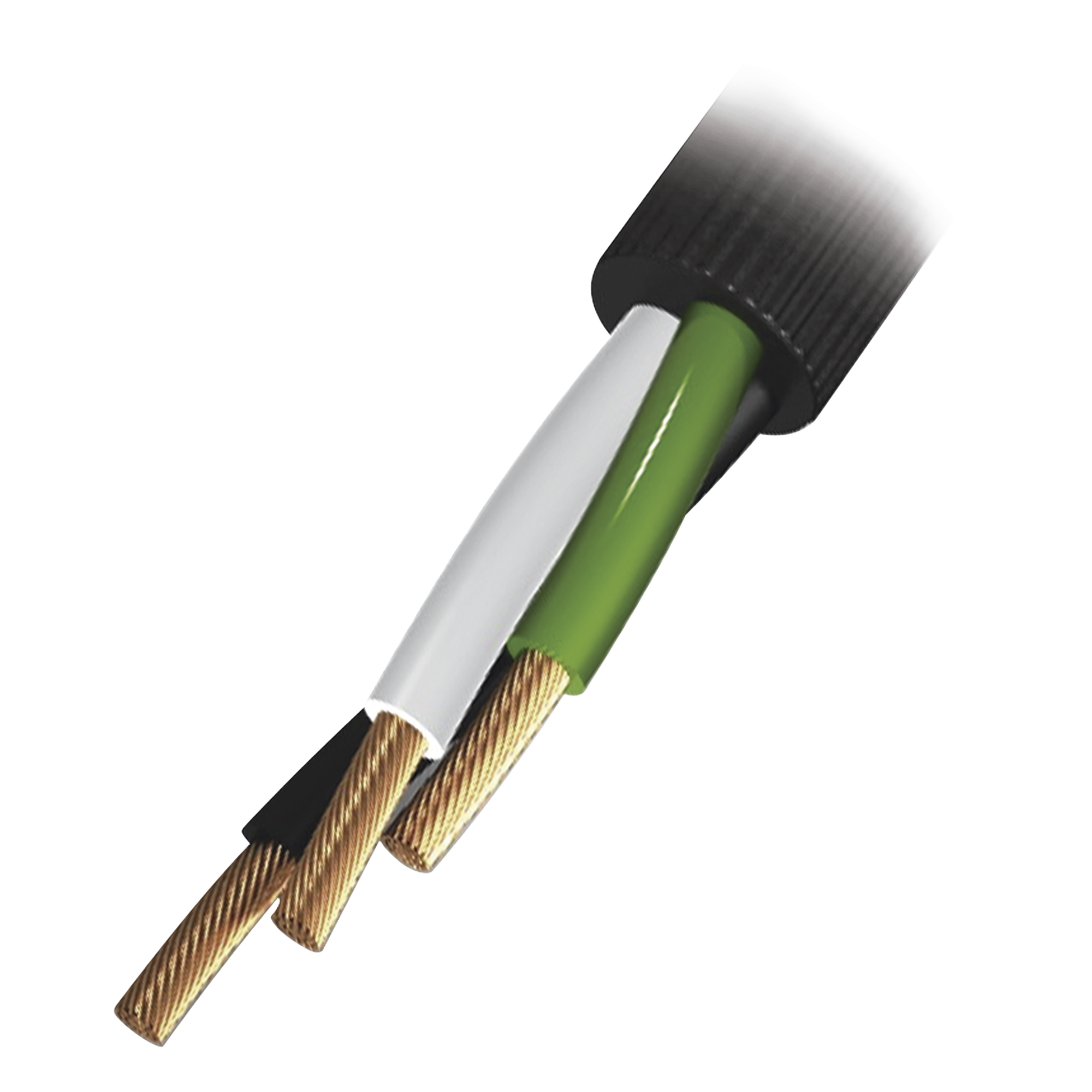 Cable de Uso Rudo / 3 Hilos / Calibre 10 AWG / 600 V / Rollo 100 m