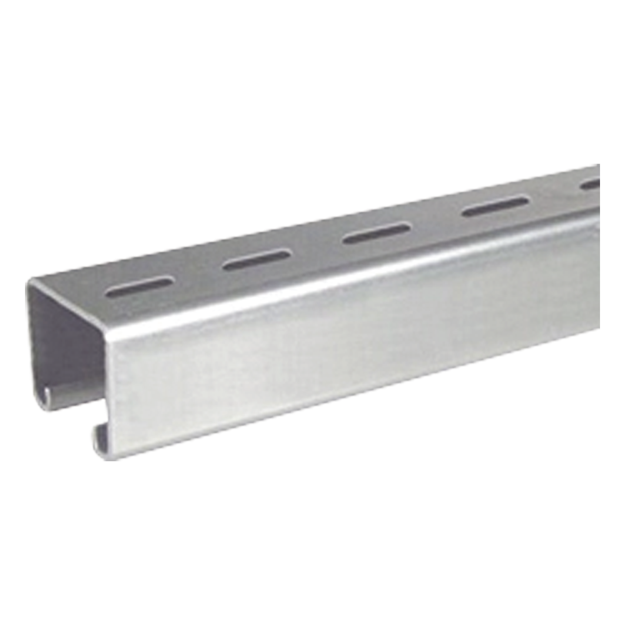 Unicanal Perforado 4 x 4 cm x 3 m / Calibre 16 / Galvanizado Electrolítico. — ANCLO · SKU ANC-UOE4X4