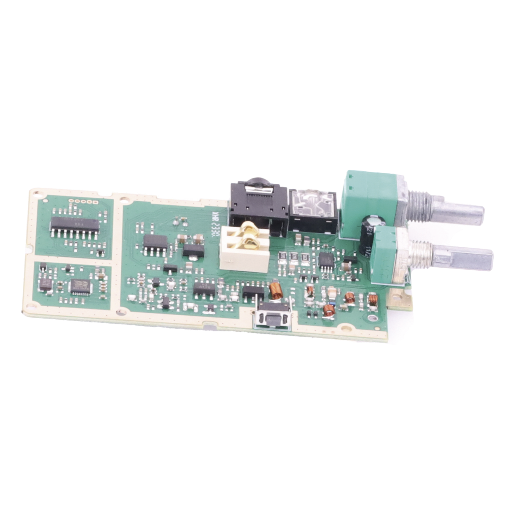 Tarjeta de reparación / Para radios TX-500 / Potenciómetro de volumen y selector de canales / Componentes electrónicos integrados — TXPRO · SKU TX500BOARD