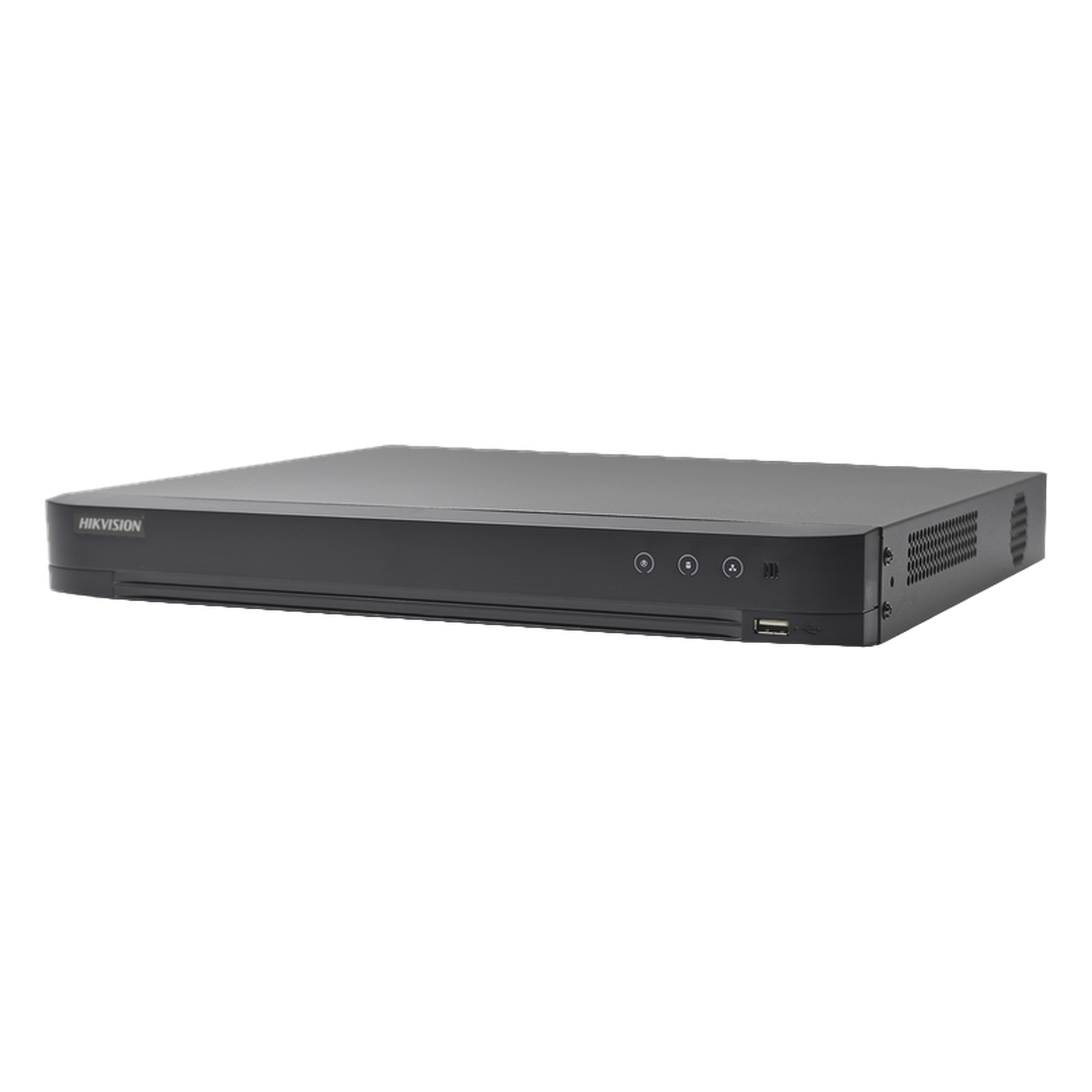 [Audio Bidireccional] DVR 32 Canales TurboHD + 8 Canales IP / 5 Megapixel Lite - 3K Lite / Acusense / Reconocimiento Facial / Audio por Coaxitron / 2 Bahías de Disco Duro / H.265+ / Salida de Video en Full HD — HIKVISION · SKU IDS-7232HQHI-M2/XT