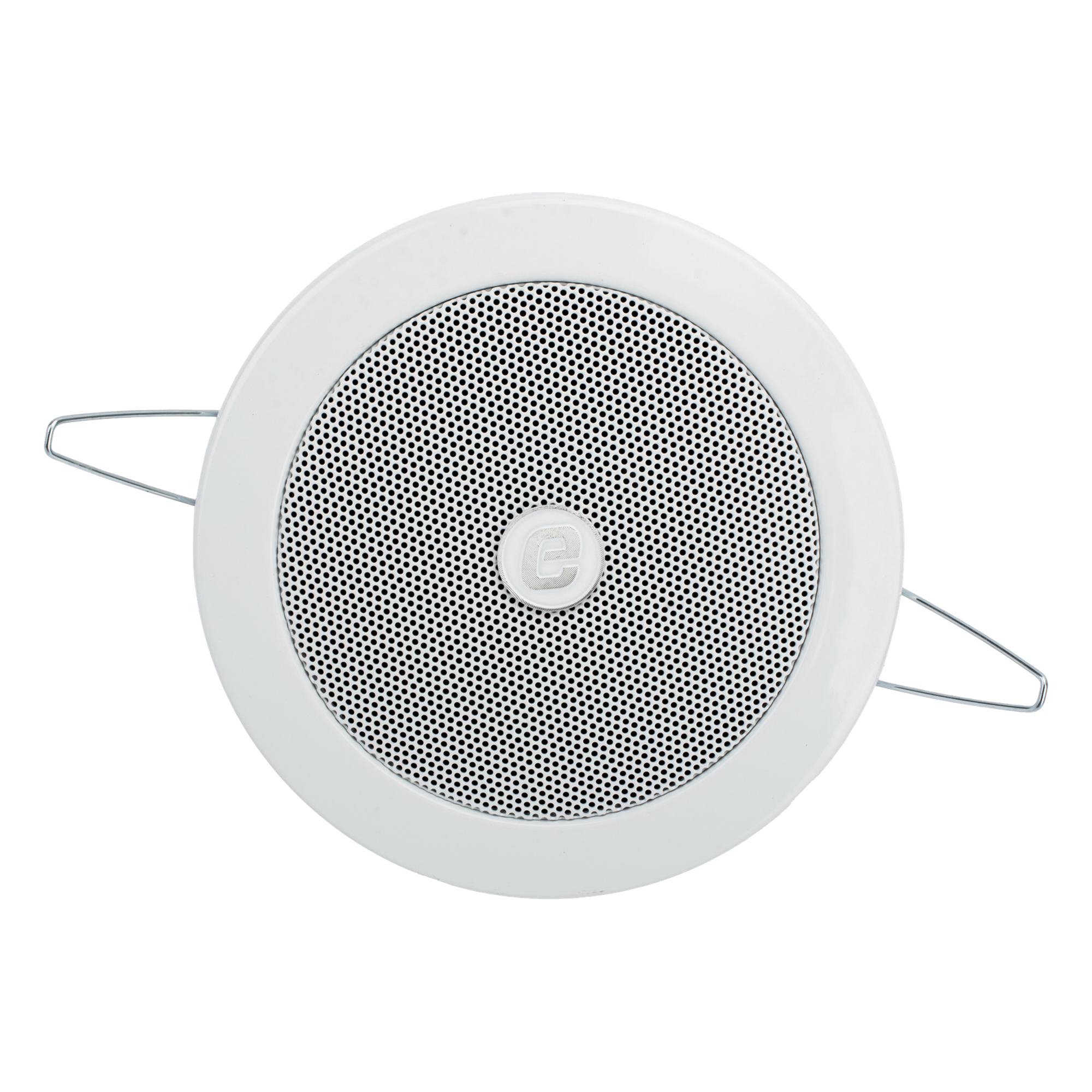 Altavoz 4" | Montaje en Techo | 3 - 6W | 70/100V | Frente Metálico | Resistente a Humedad — EPCOM PROAUDIO · SKU SF-104GD