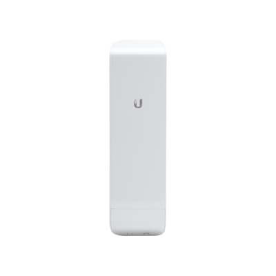 NanoStation airMAX M2 CPE, hasta 150 Mbps, frecuencia 2 GHz (2412-2462 MHz) con antena integrada de 11 dBi