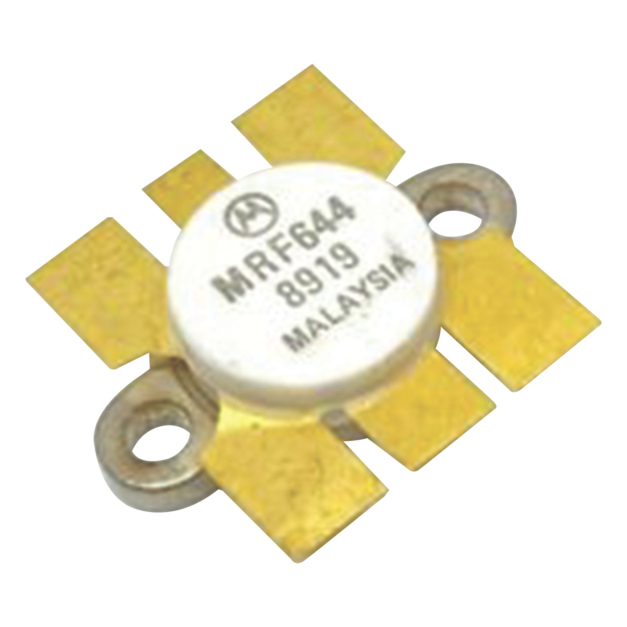 Transistor NPN de Potencia RF, Silicio en 470 MHz, 6.2 dB, 25 Watt, 316-01. — SYSCOM · SKU MRF644