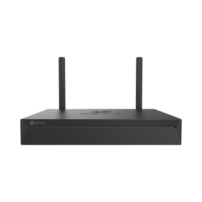 NVR Inalámbrico (WiFi) de 8 Canales IP / Admite Cámaras hasta 5 Megapixel (3K) / Salidas HDMI y VGA / H.265 / Almacenamiento Expandible hasta 8 TB