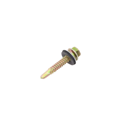 Tornillo Punta Broca Sello Montado 6.5 X 38 mm (1/4" X 1 1/2") Caj. C/100pz.