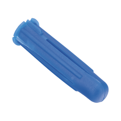 Paquete de 6 taquetes azul 2" y 6 tornillos 12mm x 2" (1105-05002)