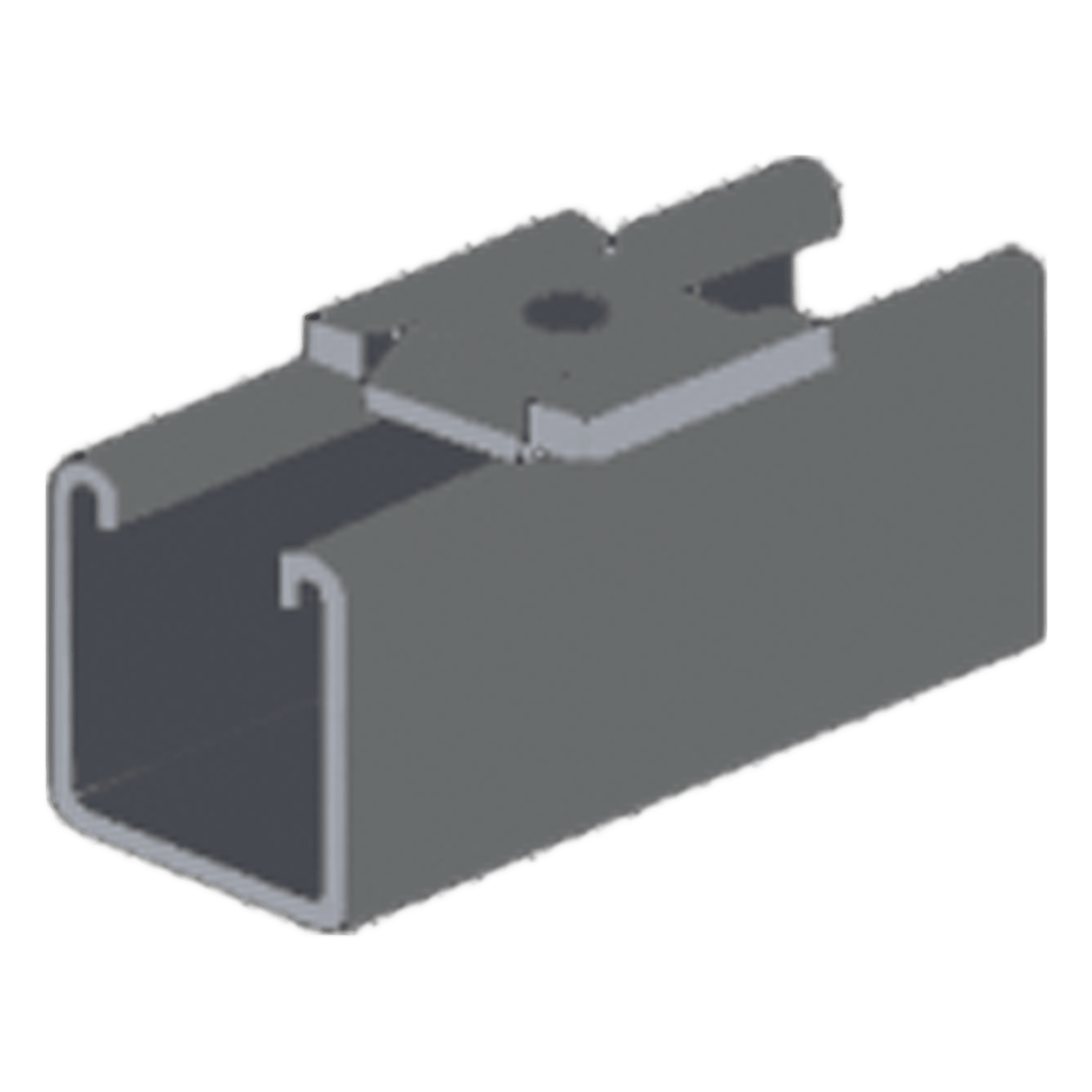 Tope Unicanal Muesca para Tornillo de 3/8" ( 9.5 mm ). — ANCLO · SKU ANC-HA03