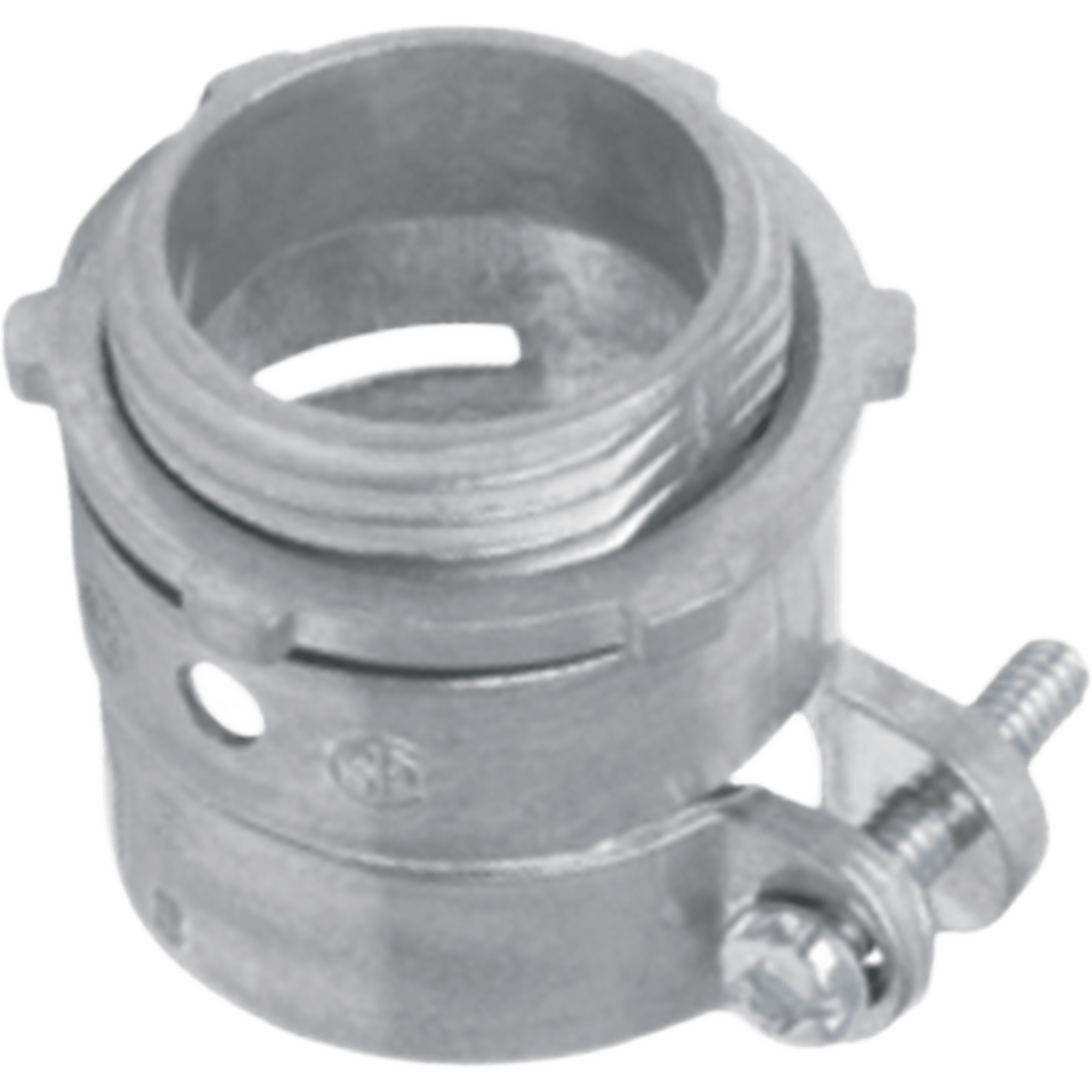 Conector recto para tubo flexible de 1" (25 mm).