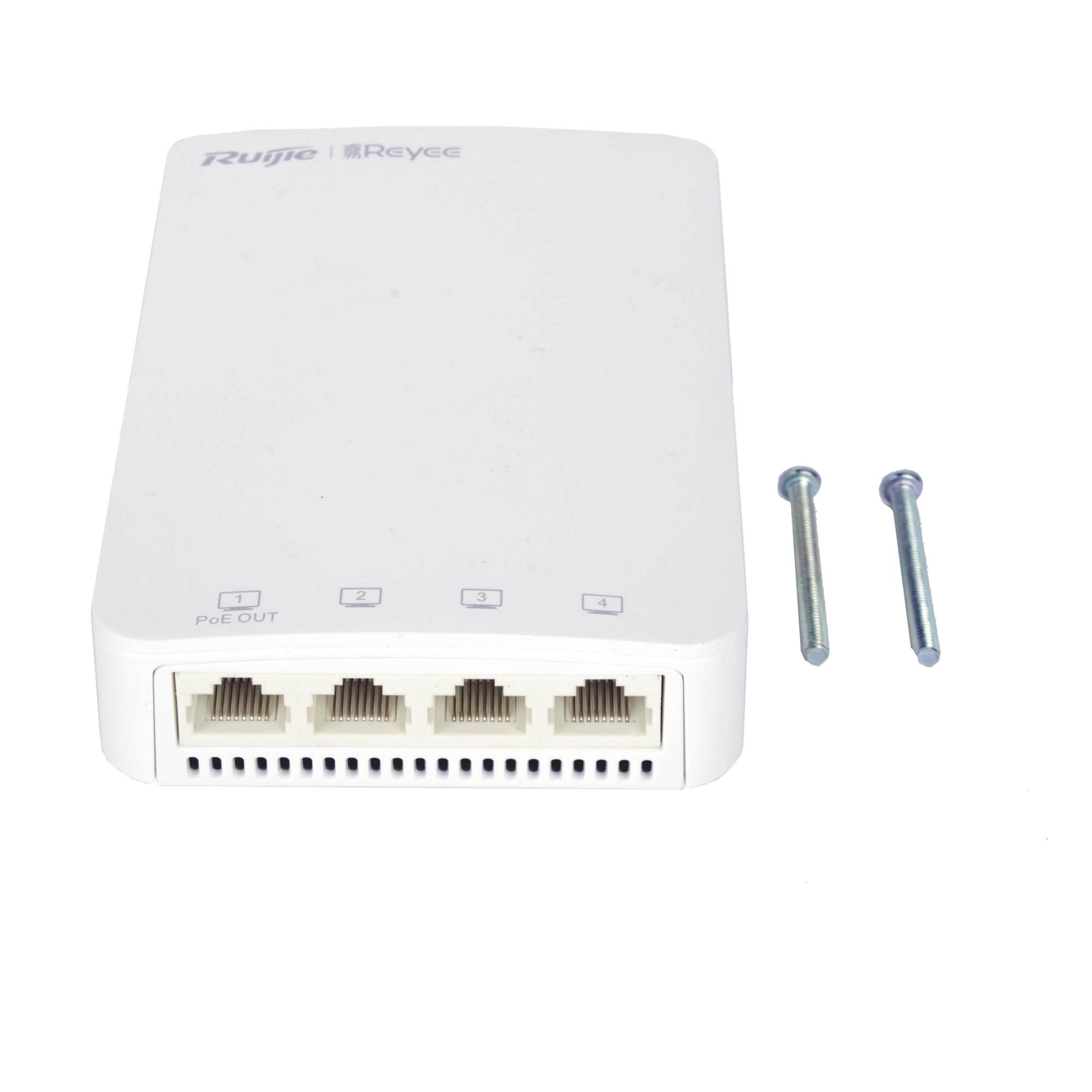 Punto de Acceso Wall Plate / Wi-Fi 5 / 1267 Mbps / MU-MIMO 2x2 / 5 Puertos Gigabit / PoE Out / Mesh / Beamforming