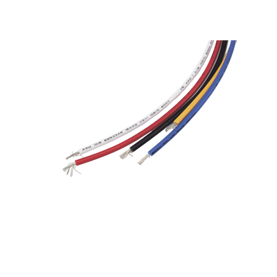 Mini torreta de 48 LED 10" Ámbar/Claro, Lente Transparente, Cableado