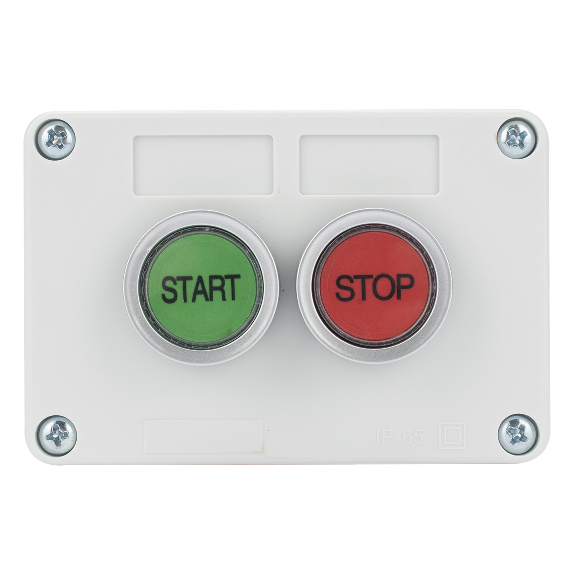 Botonera Doble Para Barreras Vehiculares, Operadores Corredizos y Abatibles. — ACCESSPRO · SKU XBS-SW-21
