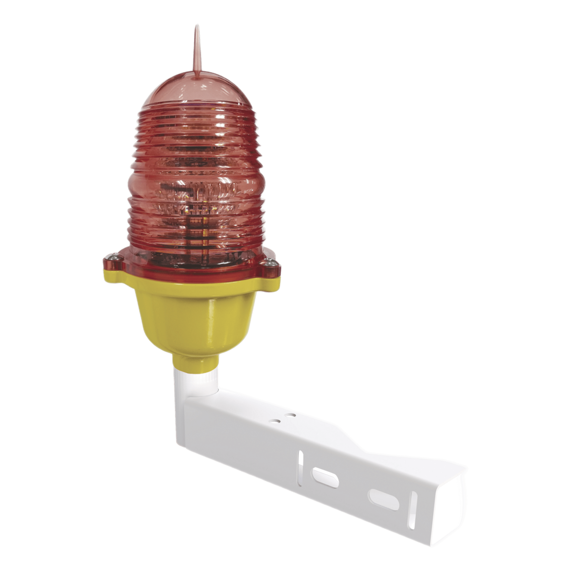Estrobo Led de Obstrucción Color Rojo (110 Vca de Entrada) / Luz fija / Incluye Herraje para montarlo — EPCOM INDUSTRIAL · SKU EI-LBIBHLU