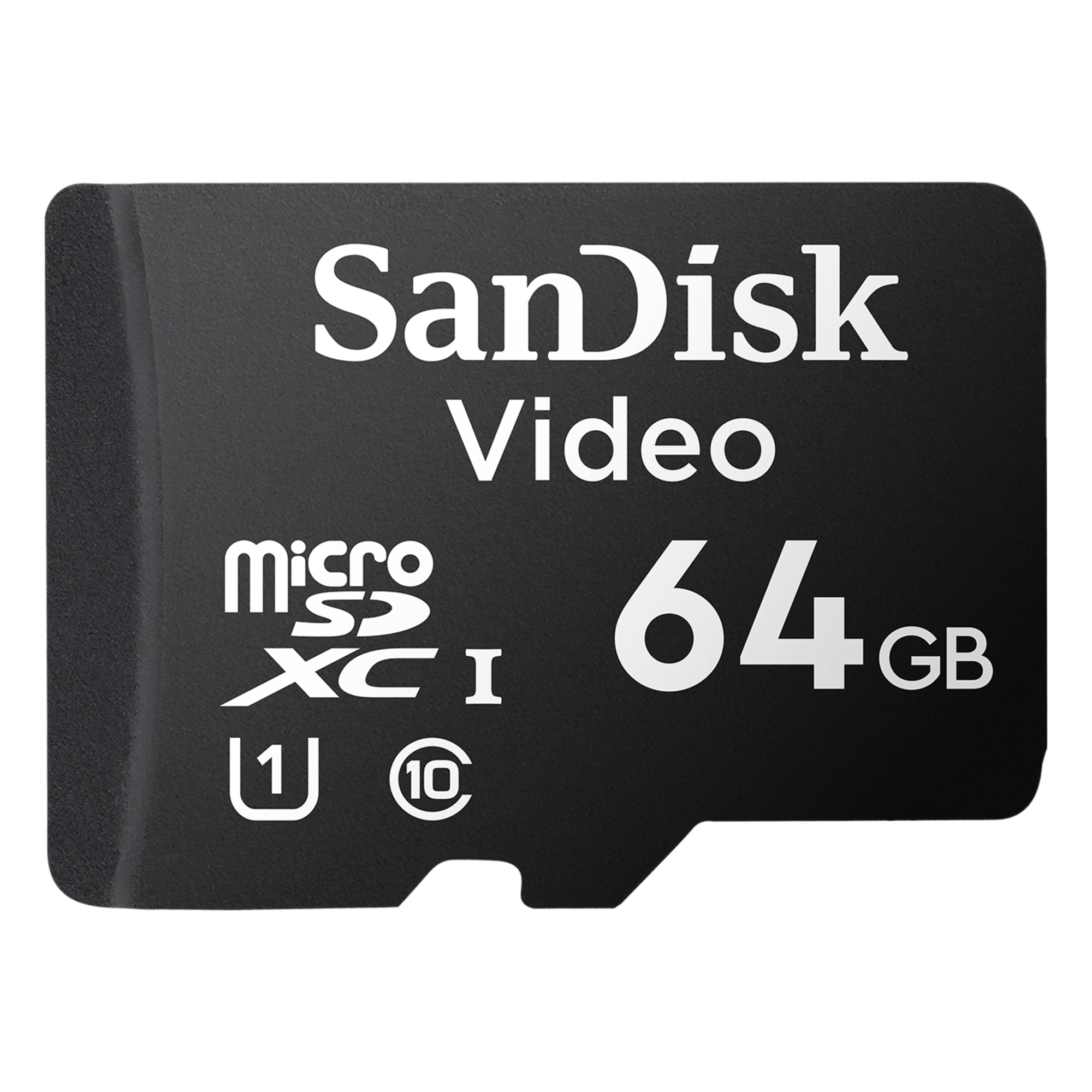 Memoria microSD / 64GB / Alta Resistencia / Videovigilancia / Clase 10 / -25°C a 85°C / 32 TBW — SANDISK · SKU SDSDQAS4064GBP