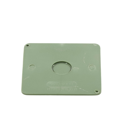 Tapa para Caja Cuadrada de 4 " para instalaciones con tubería PVC Conduit pesado.