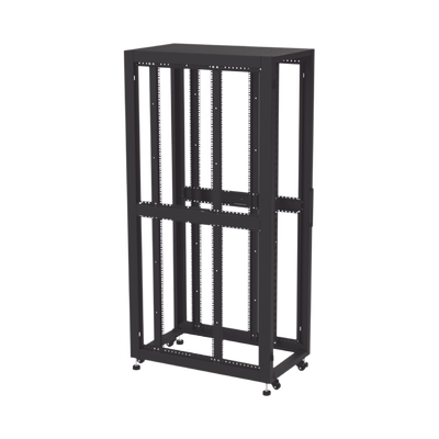 Gabinete para Telecomunicaciones Rack Estándar de 19", 42UR, 600 mm Ancho x 1000 mm Profundidad. Fabricado en Acero, Se envía el Gabinete Armado.