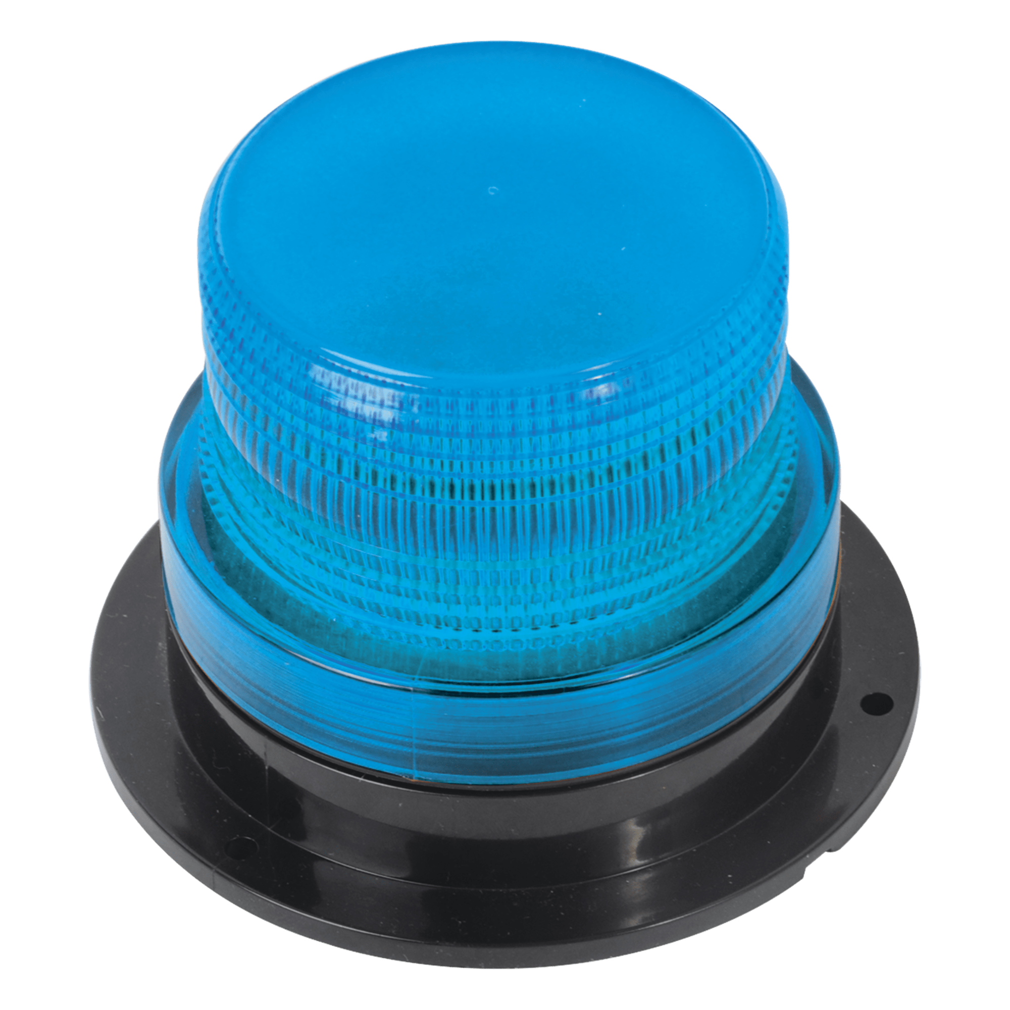 Burbuja brillante de Larga Vida Útil, con 8 LEDs, Color Azul, Domo Azul, 12Vcd — EPCOM INDUSTRIAL SIGNALING · SKU X126-B