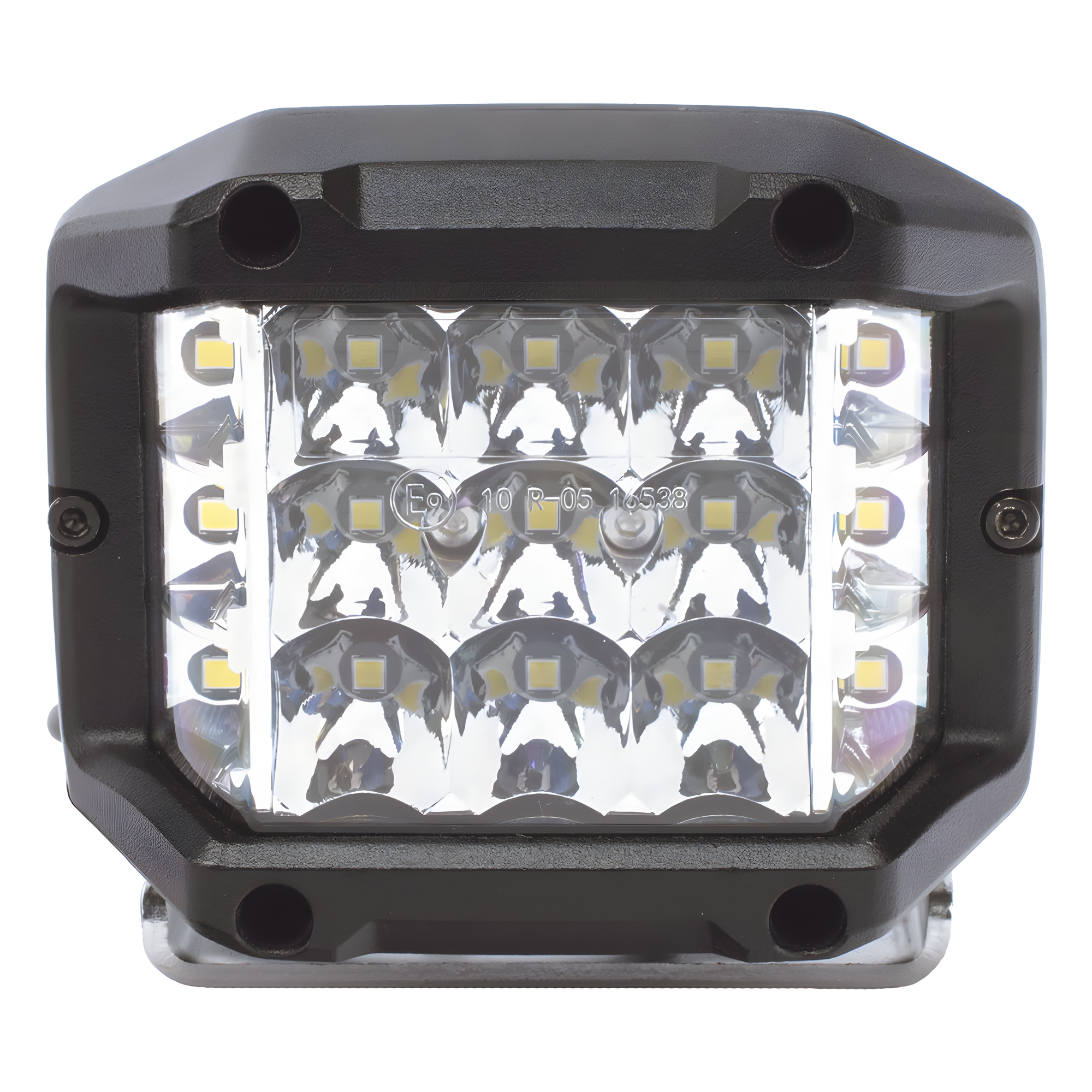 Luz de Trabajo de 15 LED, 1,700 Lumens, 110 Grados, IP67, 12-24 VCD — ECCO · SKU EW2603