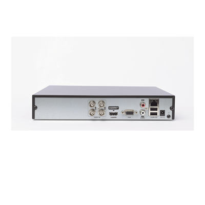 DVR 4 Canales TurboHD + 4 Canales IP / 8 Megapíxel (4K) / Audio por Coaxitron / ACUSENSE Lite / 1 Bahía de Disco Duro / H.265+ / Salida en Full HD 
