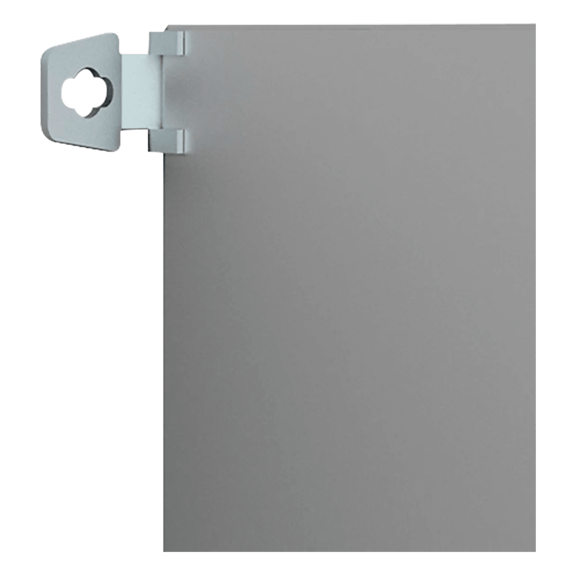 Soporte de Montaje en Pared para Gabinetes NEMA / Brackets Externos AW / Acero Suave Zincado 3 mm / 36x76x21 mm (1.42x2.99x0.83 in) / Incluye 4 Unidades con Accesorios / Mantiene Protección NEMA / IP — HOFFMAN · SKU AW41