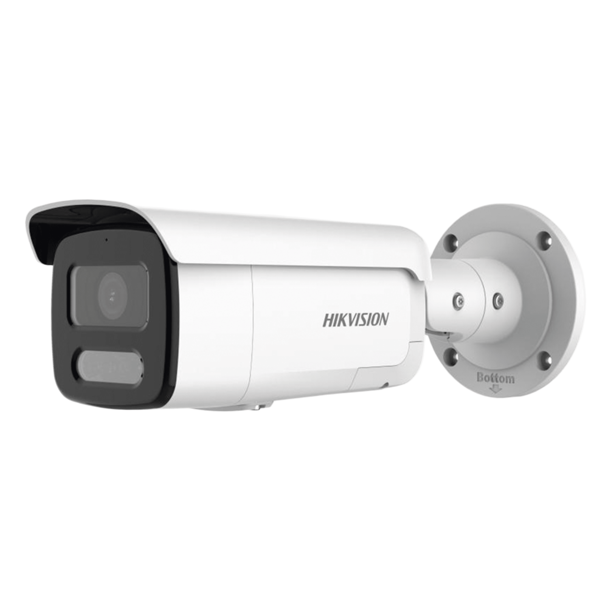 [Dual Light + ColorVu] Bala IP 8 Megapixel / Lente 4 mm / 60 mts IR + 60 mts Luz Blanca / Exterior IP67 / Luz Intermitente y Alerta de Audio / Micrófono Integrado / Videoanaliticos (Filtro de Falsas Alarmas) / ACUSEARCH — HIKVISION · SKU DS-2CD2T87G2H-LISU/SL
