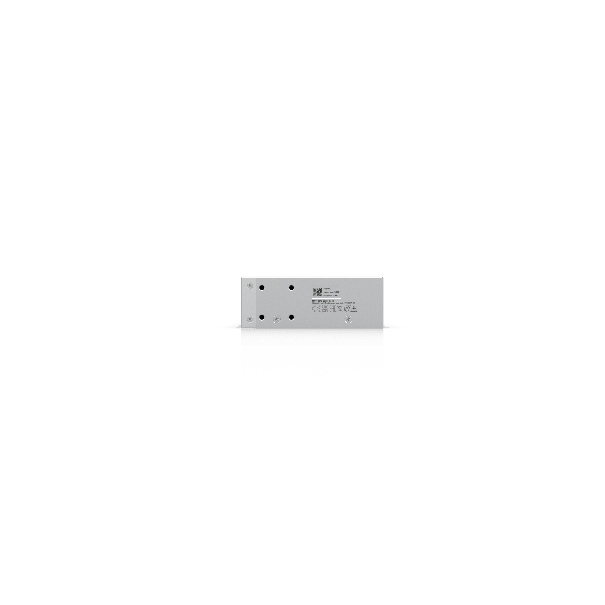 UniFi USW-WAN – Switch WAN Capa 2 con 3 Puertos RJ45 10 GbE y 1 Puerto RJ45 GbE y Alimentación CA Redundante para Alta Disponibilidad con UniFi Gateways en Modo Shadow (Rack 1U)