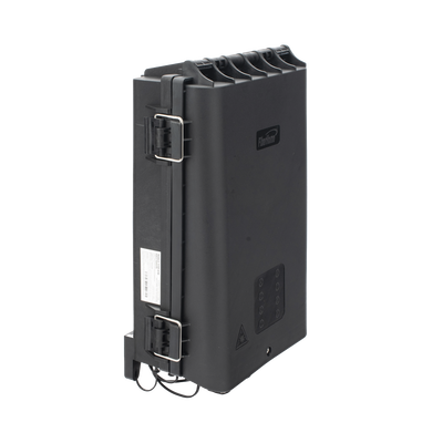 HUB Box Preconectorizada EASYCONN® de FiberHome para Exterior, IP68, Hasta 96 Empalmes, Incluye 2 Splitters 1*4