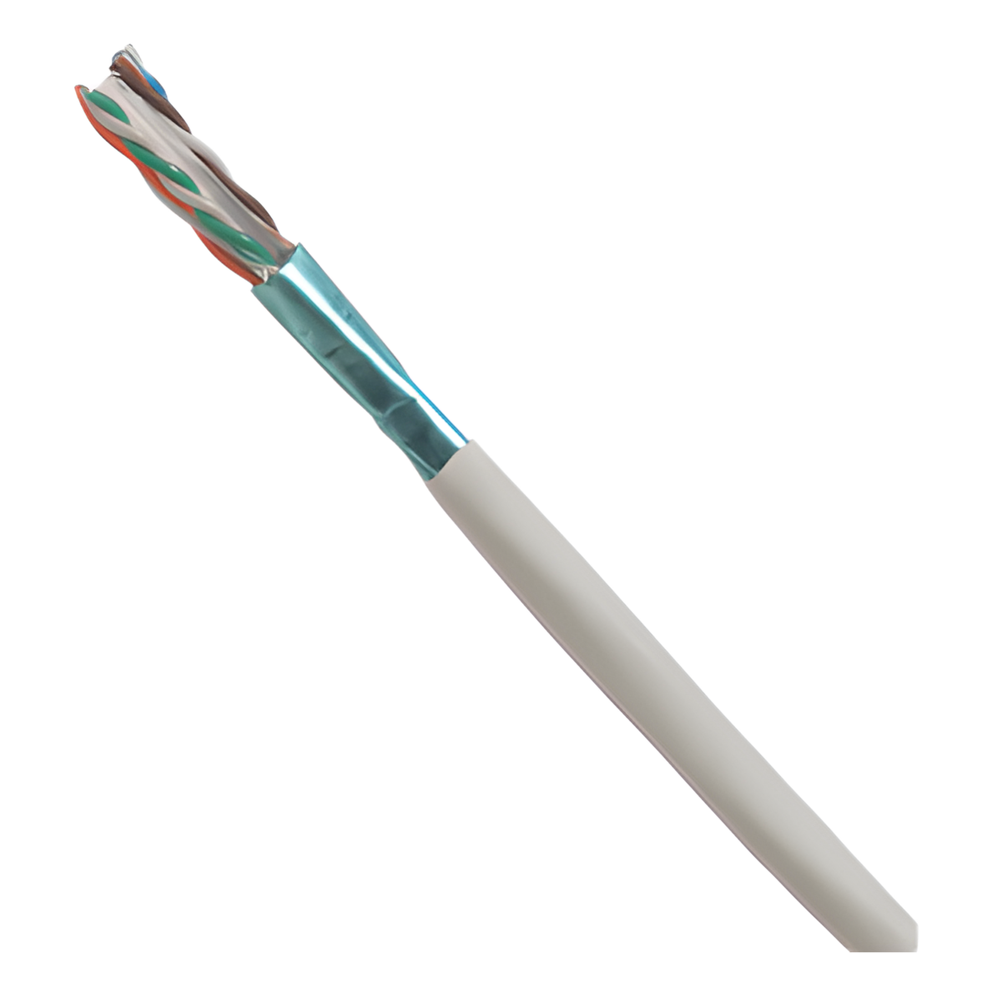 Bobina de Cable UTP de 4 Pares, Cat6A, 23 AWG, CMP (Plenum), Color Blanco, 305m — PANDUIT · SKU PUP6XHD04WH-G