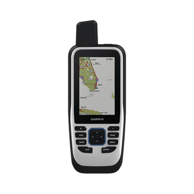 GPS portátil GPSMAP 86s con mapa base precargado, incluye batería interna recargable. — GARMIN · SKU 10-02235-00