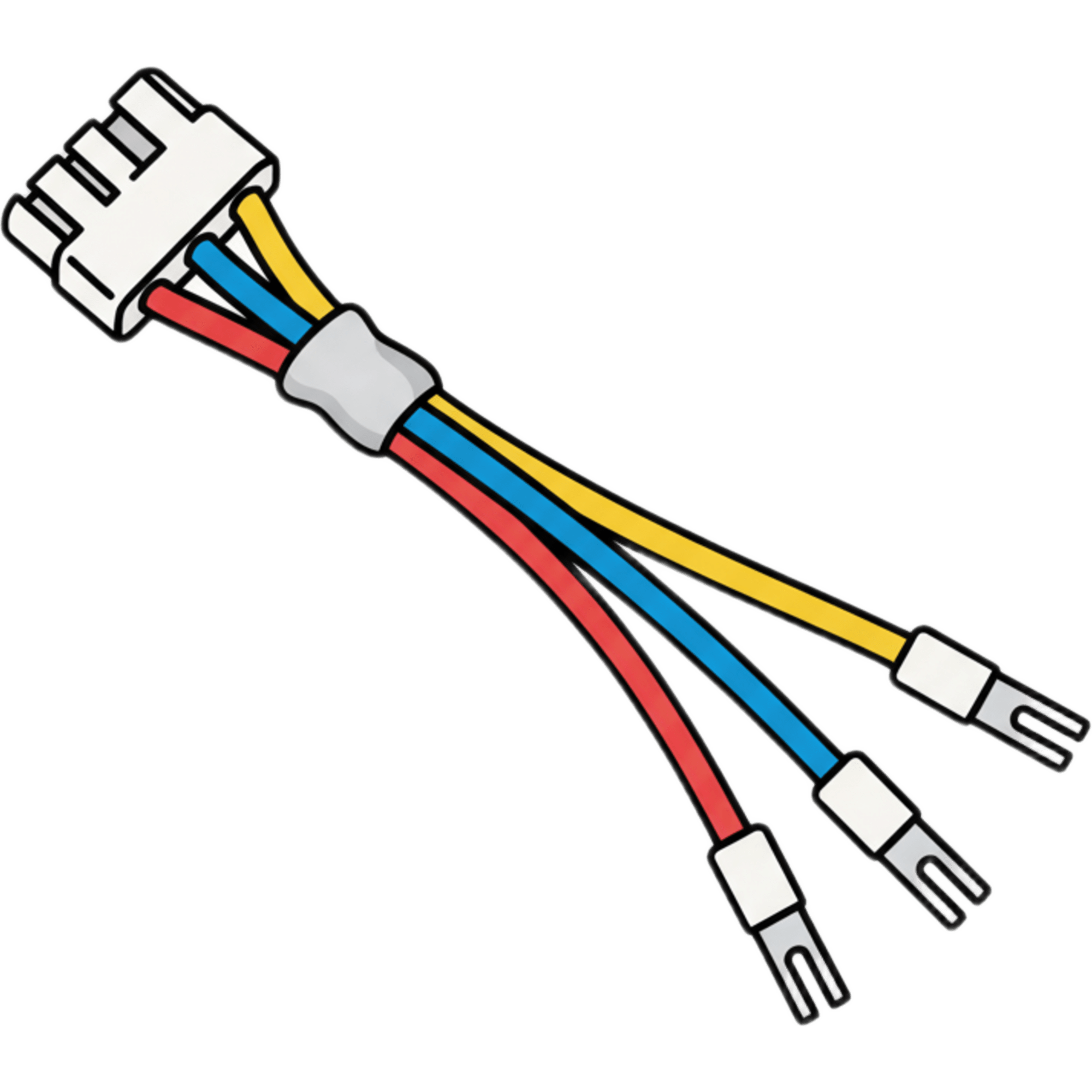 Cable de conexion de salida de alarma 10cm compatible con DSKB2411TIM