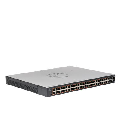Switch PoE cnMatrix EX2052-P 802.3af/at de 48 puertos Gigabit y 4 SFP+, Capa 3, 400 W, gestión en la nube