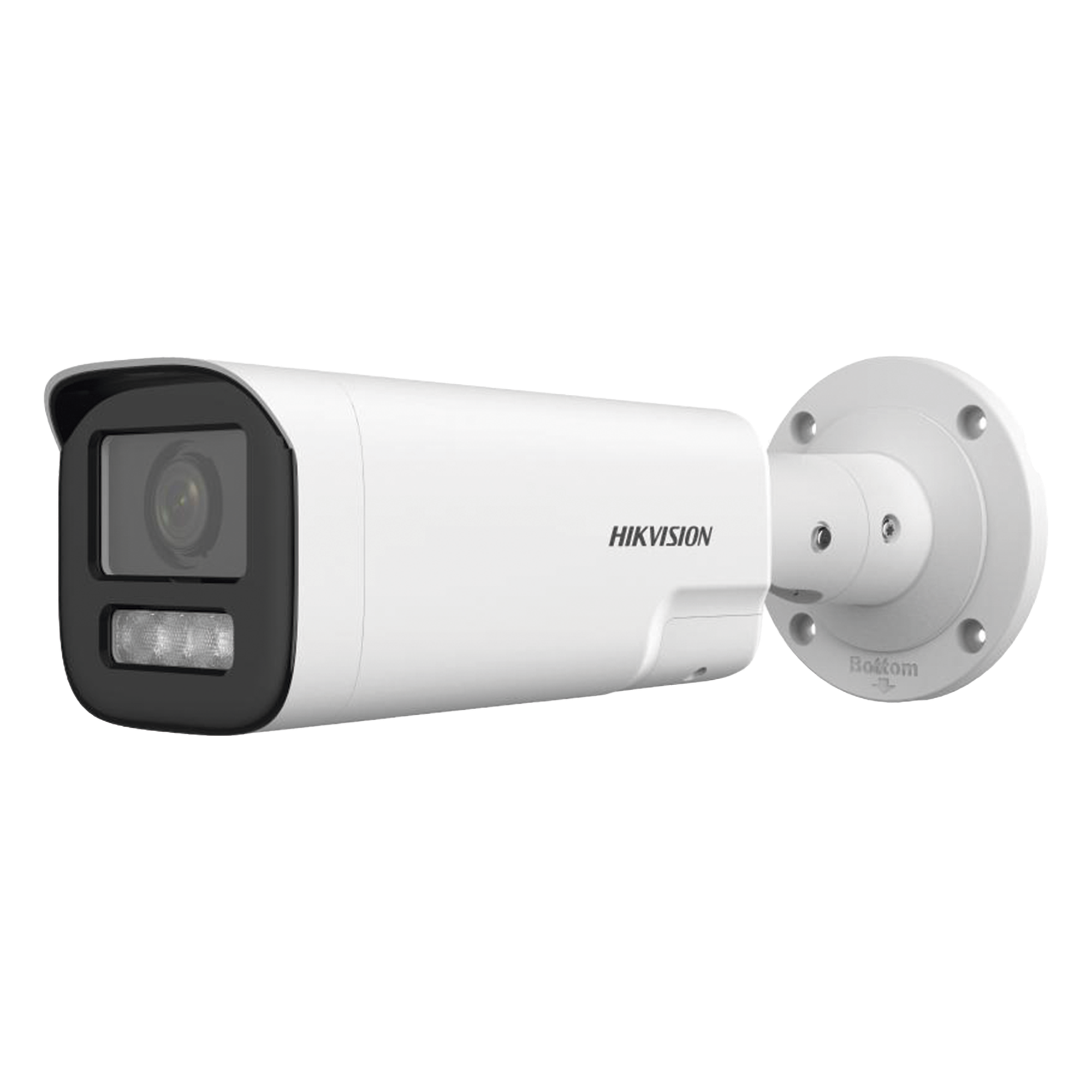 Cámara Bala IP / 4 Megapixel / Dual Light 50 m (164 ft) / Lente Motorizado 2.8-12 mm / Audio Bidireccional / IP67 / PoE / WDR 120 dB — HIKVISION · SKU DS-2CD1643G2-LIZSU/SL