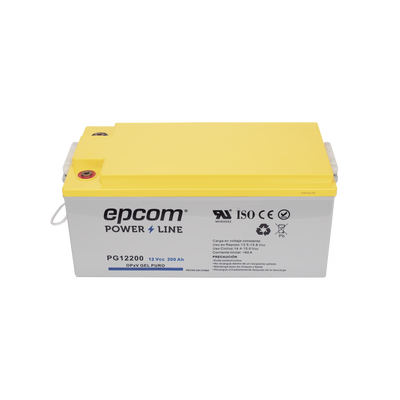 Batería de GEL PURO OPzV / 12 V @ 200 Ah / Ciclo profundo / Uso en Aplicaciones Fotovoltaicas y de Respald