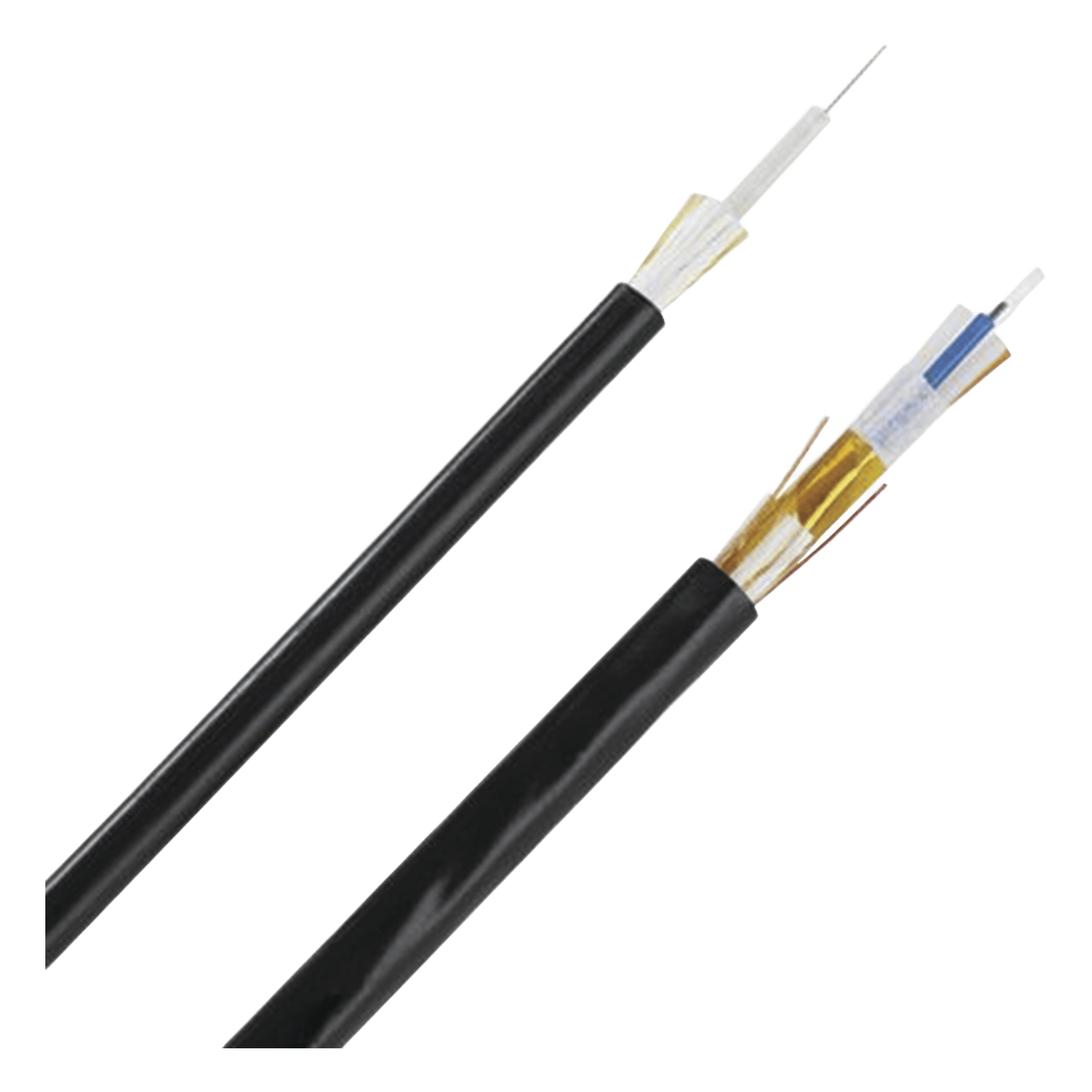 Cable de Fibra Óptica de 48 Hilos, Multimodo OM3 50/125 Optimizada, Interior/Exterior, Loose Tube 250um, No Conductiva (Dieléctrica), OFNR (Riser), Precio Por Metro — PANDUIT · SKU FONRX48Y