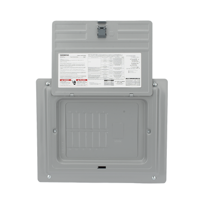Centro de carga monofásico 1 Fase, 3 Hilos para interruptores QP, de 12 polos - 24 circuitos, 120/240vca, Barras de aluminio 125 Amp, Nema 1, uso interior. Incluye tapa.