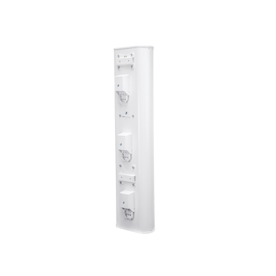 Antena sectorial blindada de 90º de cobertura 5 GHz (5.15 - 5.85 GHz), dividida en 3 bloques de 30º, ideal para alta densidad de suscriptores