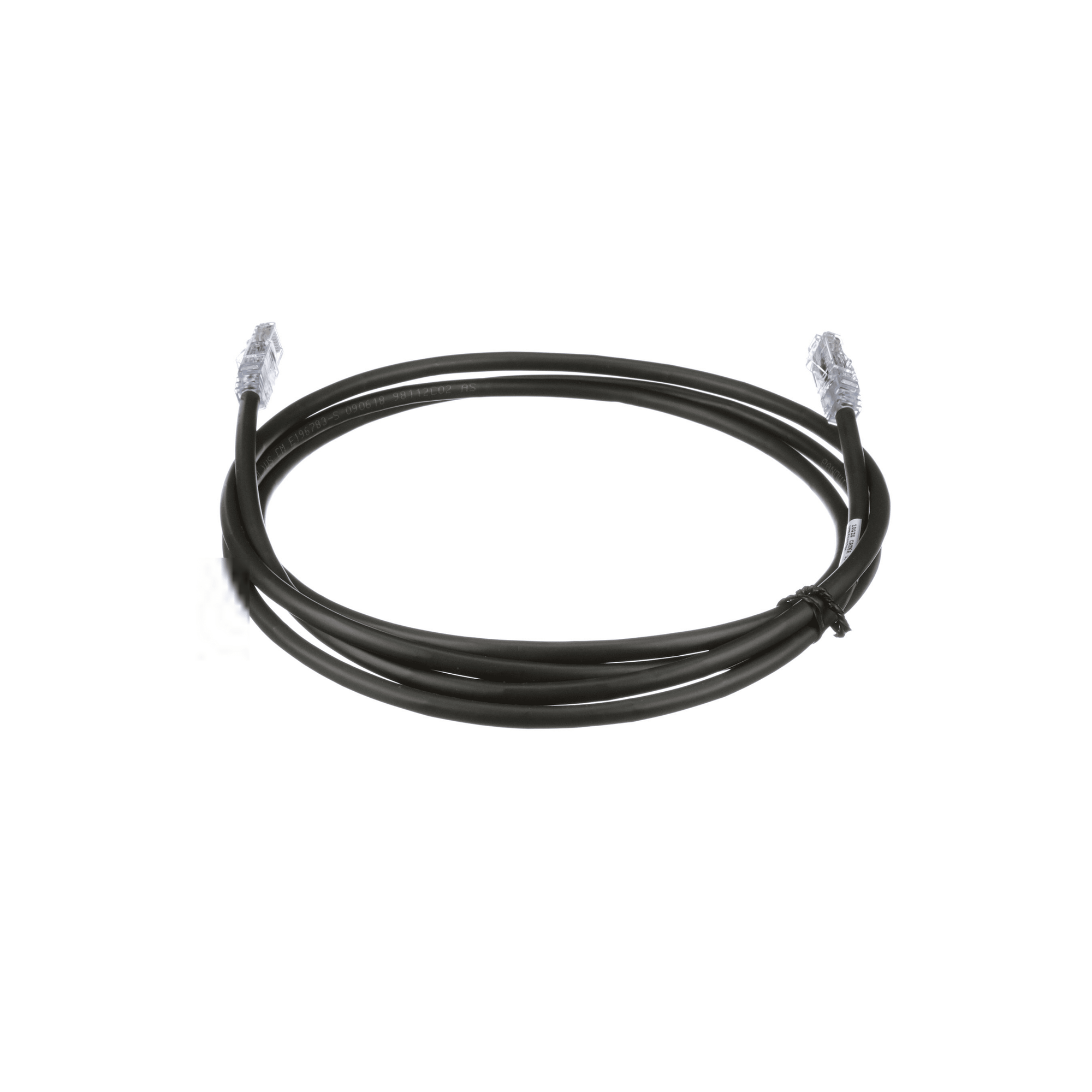 Cable de Parcheo UTP, Cat6A, 24 AWG, CM, Color Negro, 15.24 Metros (50 Pies) — PANDUIT · SKU UTP6AX50BL