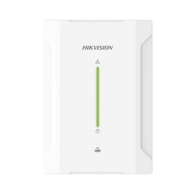 (AX HYBRID PRO) Expansor de 32 Zonas Inalámbricas Tri-X / Conexión Speed-X Bus Hacia el Panel / Permite Agregar Sensores AX PRO — HIKVISION · SKU DS-PM1-RT-HWB