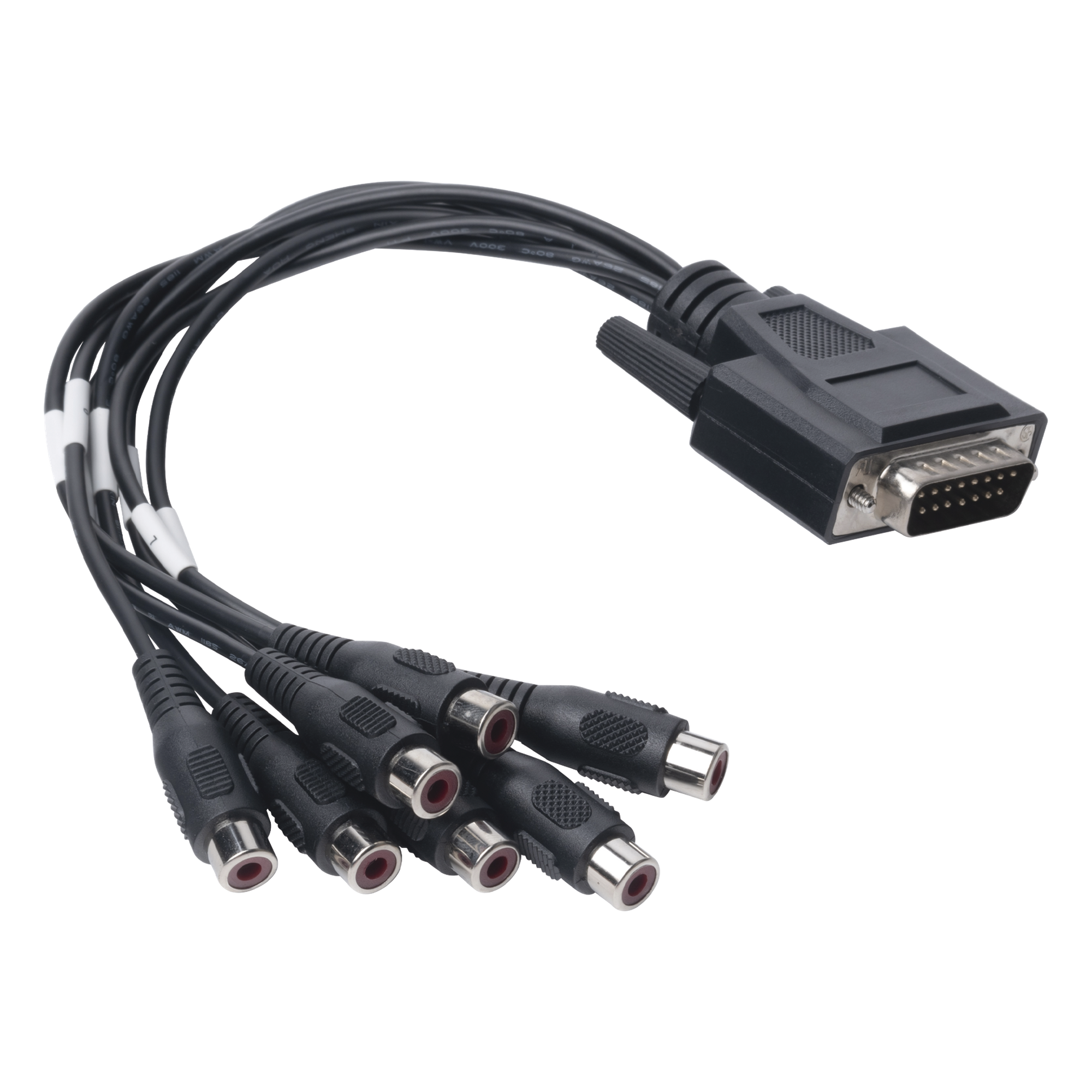 Adaptador de Audio / 7 Entradas / Compatibilidad 8 Canales / Diseño Compacto — HIKVISION · SKU 101501706