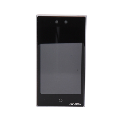Terminal Facial WiFi con pantalla de 7" / Exterior IP65 / 10,000 Rostros y 50,000 Tarjetas / 10,000 Huellas (Módulo Opcional) / ISAPI / ISUP 5.0 / Codigos QR y Bluethooth / Intercom SIP Estandar / HIK-IA